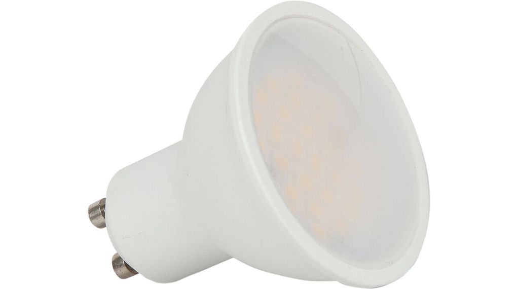 7126 | V-TAC LED Bulb 3W 230V 3000K 210lm GU10 57mm | International | Electronic Components Distributor