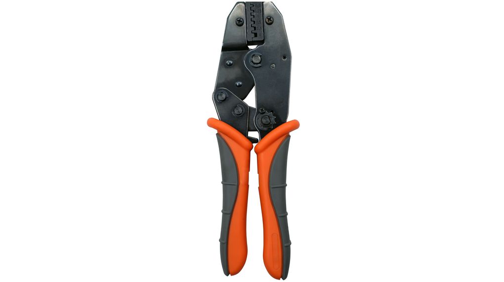 Ratchet Crimping Pliers for Wire End Ferrules, 0.5 ... 4mm², 215mm
