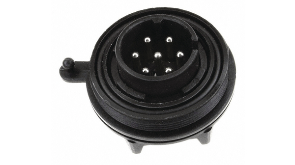 Gerätestecker 7pol, Buccaneer, Stecker, 7 Anzahl Kontakte, 8mm, 3A, 277VAC/VDC, IP68 / IP69K