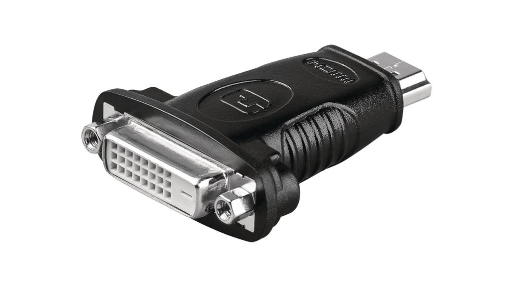 Adapter, HDMI-Stecker - DVI-D-Buchse 24+1-polig