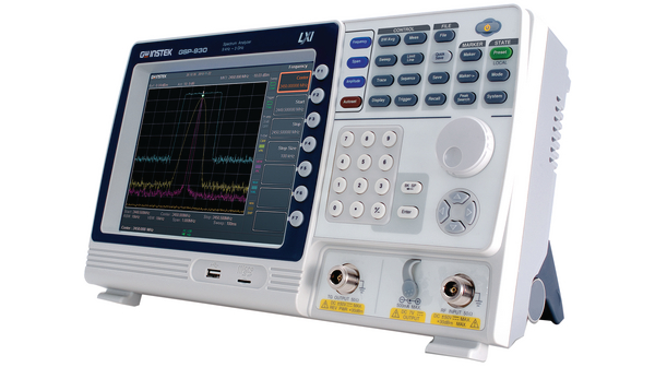 Spectrum-analysers GSP Series LCD-TFT USB / RS232 / LXI / Micro-SD / GPIB 50Ohm 3GHz