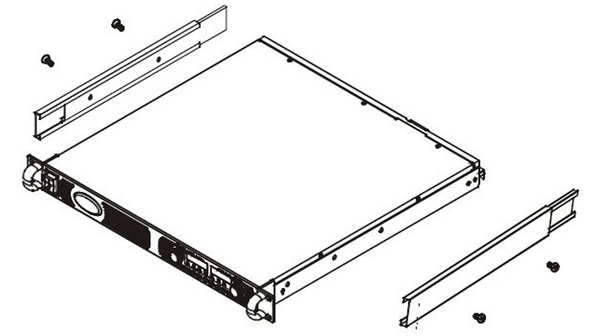 Rack Mount Slide Kit for N5700 and N8700 Series DC Power Supplies