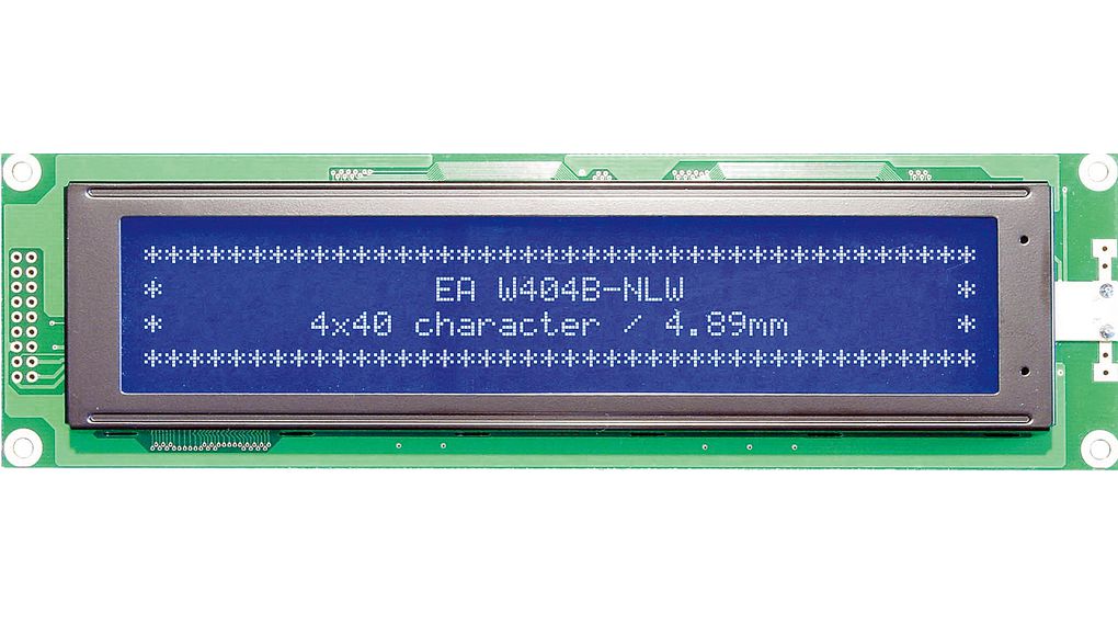 Bodový maticový LCD displej 4.89 mm 4 x 40