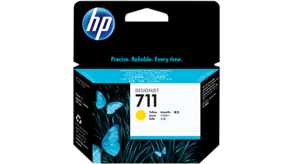 Ink Cartridge, 711, 1pcs, Yellow