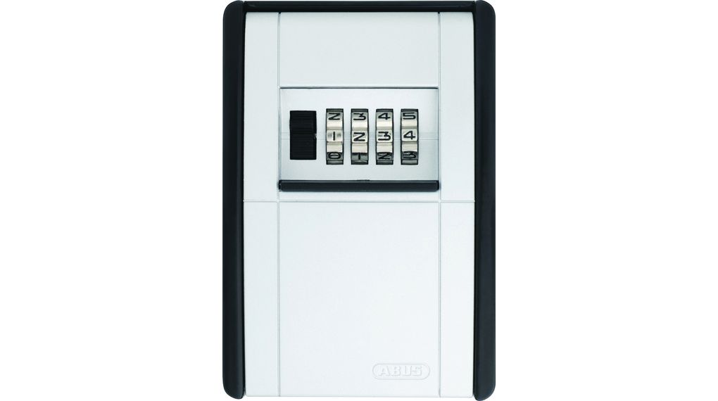 Combination Key Safe, Black / White, 80 x 120mm