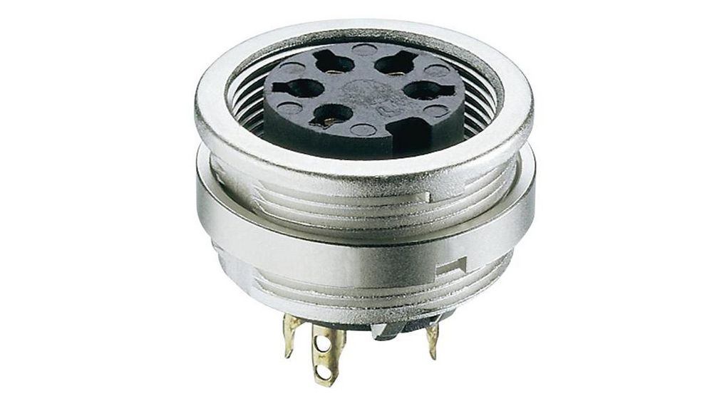 Appliance Socket KFV 5-pin, 5A, 160V, 5 Poles, Socket