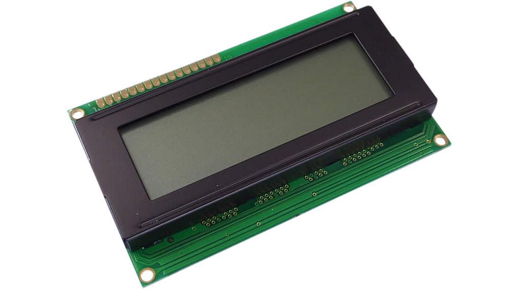 Alfanumerický LCD displej 4.75 mm 4 x 20