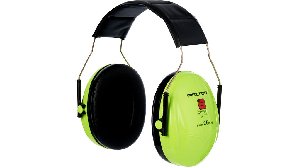 PELTOR Optime I Fejpántos fülvédő 27dB Zöld