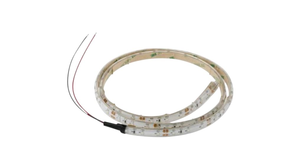 LED pásek, 1m, 12V, 400mA, 4.8W, Teplá bílá