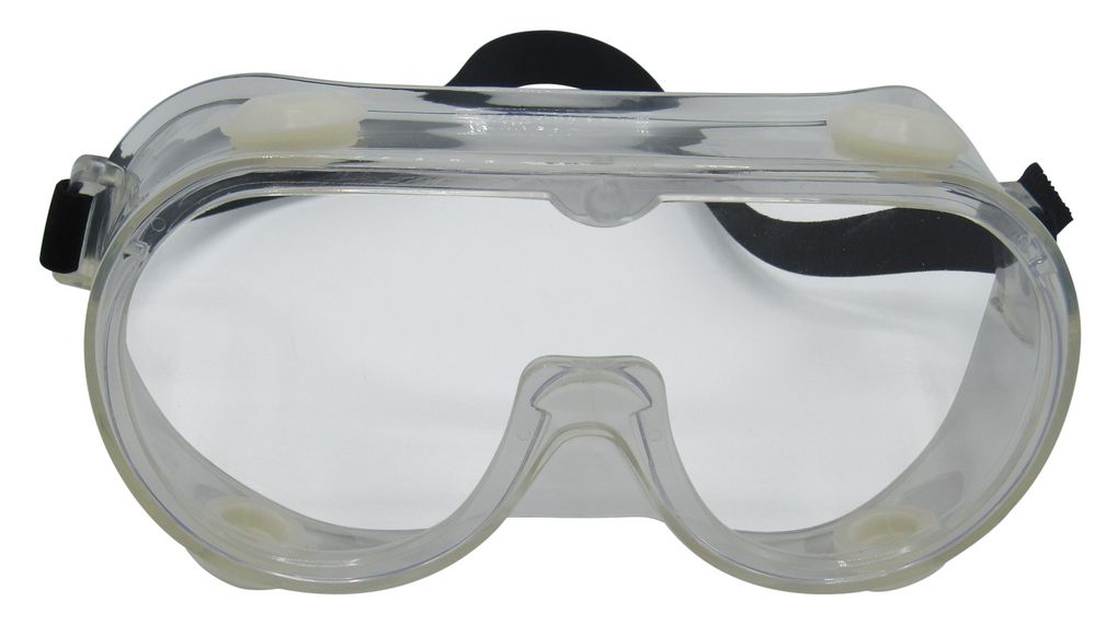 Schutzbrille, Transparent, Beschlaghemmend / Kratzfest, 72mm