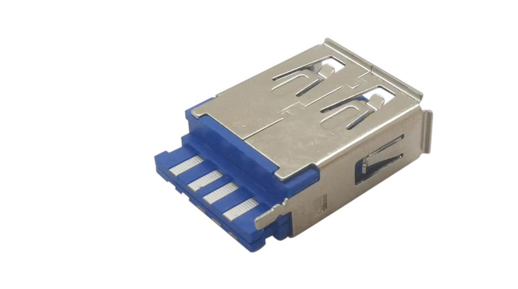 USB-Steckverbinder, Buchse, USB-A 3.0, Gerade, Positionen - 9