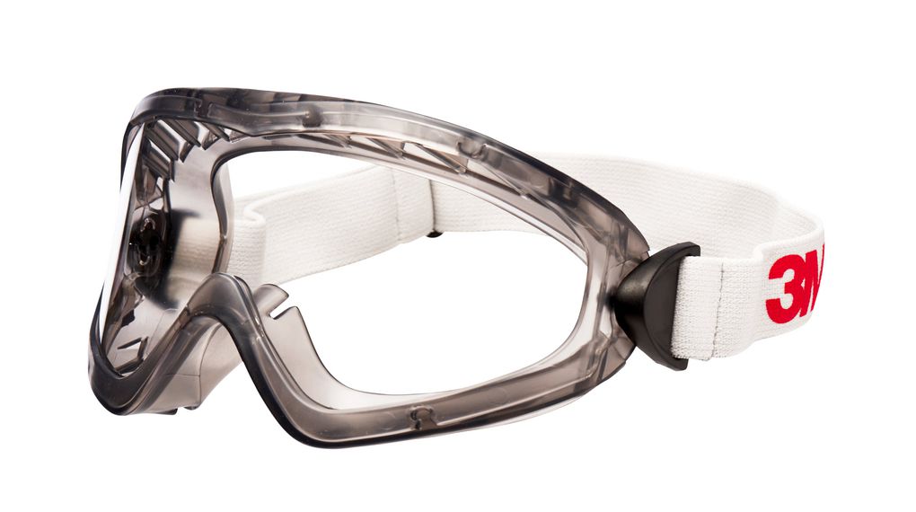 Safety Goggles, 2890 Series, Clear, Polycarbonate (PC)