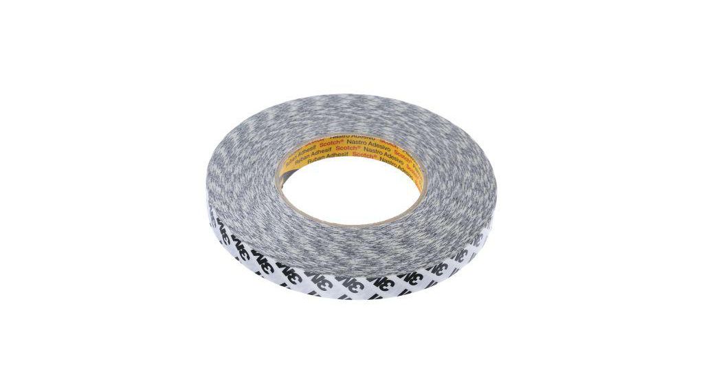 3M 9086 Translucent Double Sided Paper Tape, 0.19mm Thick, 16 N/cm, Paper Backing, 15mm x 50m
