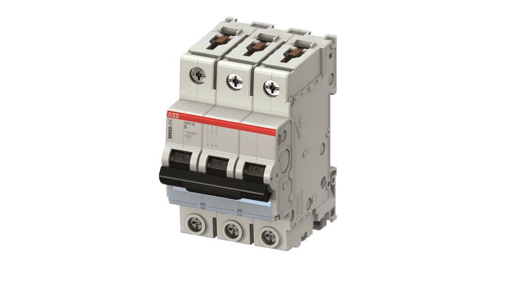 2CCS473001R0045 | ABB Miniature Circuit Breaker, B, 4A, 440V, IP20 ...