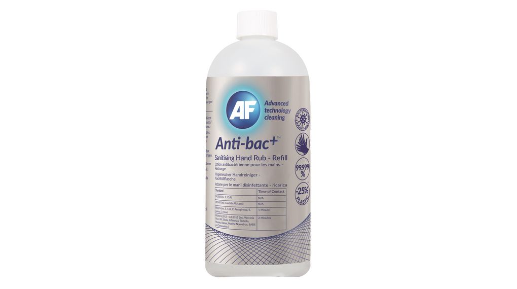 Anti-Bac+ Sanitising Hand Rub, Bottle, 500ml