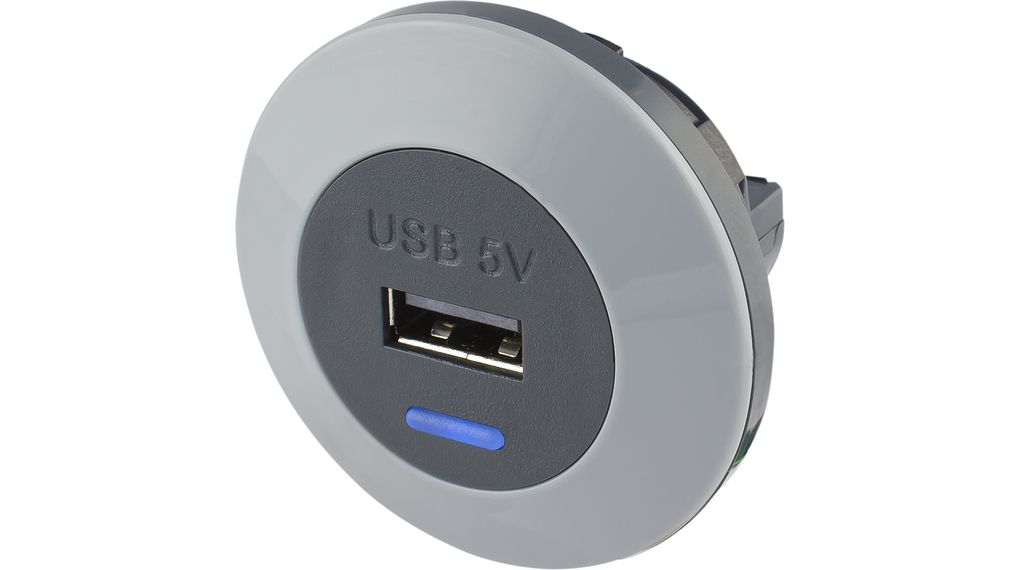 Prise USB 12v - 5v 2.1A encastrable Alfatronix, pour recharger