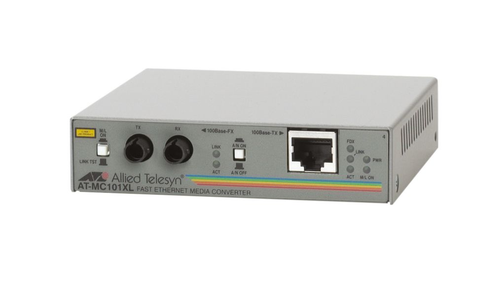 Převodník médií, Ethernet - Vlákno vícevidové, Optické porty 1ST
