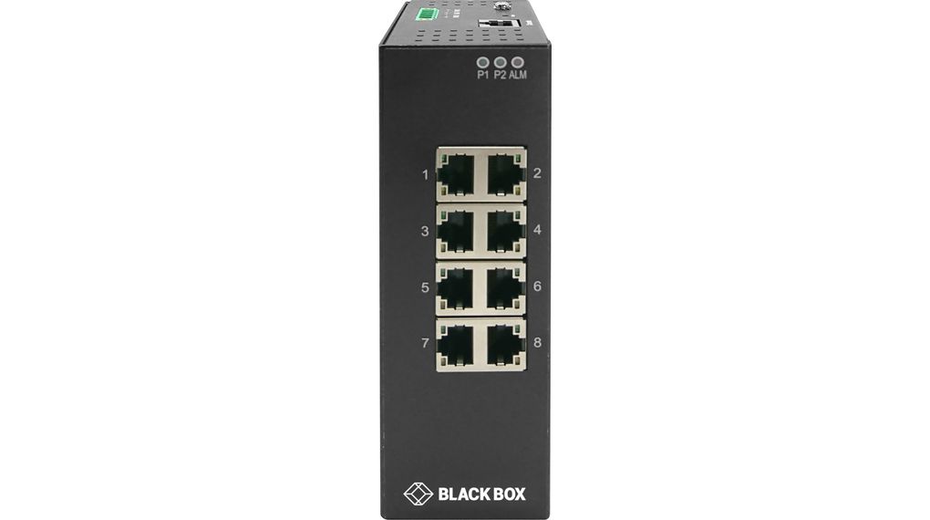 Ethernetový switch, Porty RJ45 8, 1Gbps, Se správou
