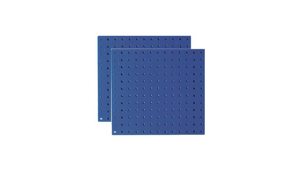 Mur d'outils, 2 pièces, 495mm x 457mm, Bleu