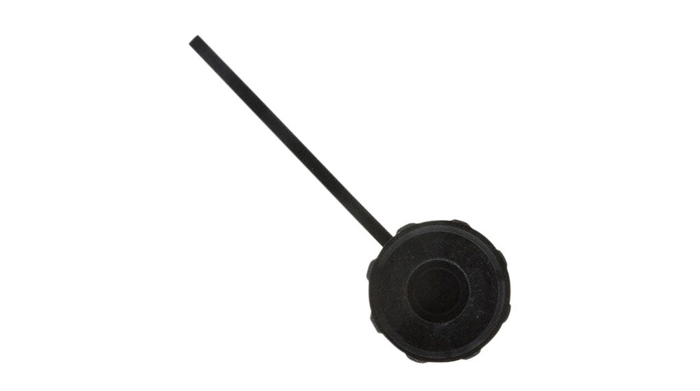 Ochranná krytka pro řadové flexi kabelové konektory PX0411, Polyamid, Černá