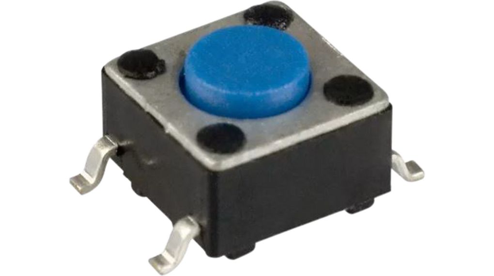 Tactile Switch, 1NO, 1.57N, 6 x 6mm, PTS