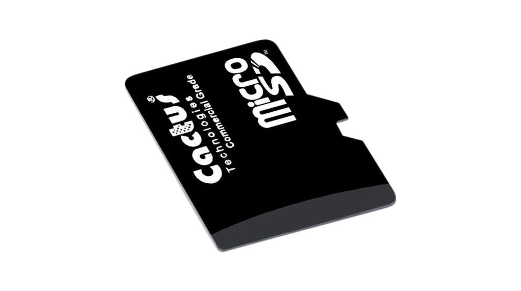 Průmyslová paměťová karta, microSD, 2GB, 20MB/s, 17MB/s, Černý