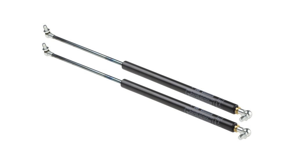 Gas Strut with Ball & Socket Joint, 100 ... 650N, 464mm