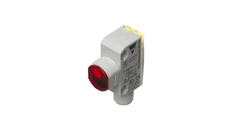 Lichtschranke PNP 5m 1ms 30V 100mA LED, rot Stecker, M12 IP67 / IP69K PH18