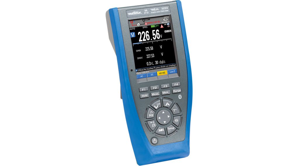 MTX3292-BT | Chauvin Arnoux Digital Multimeter TRMS AC + DC 1000 VAC ...