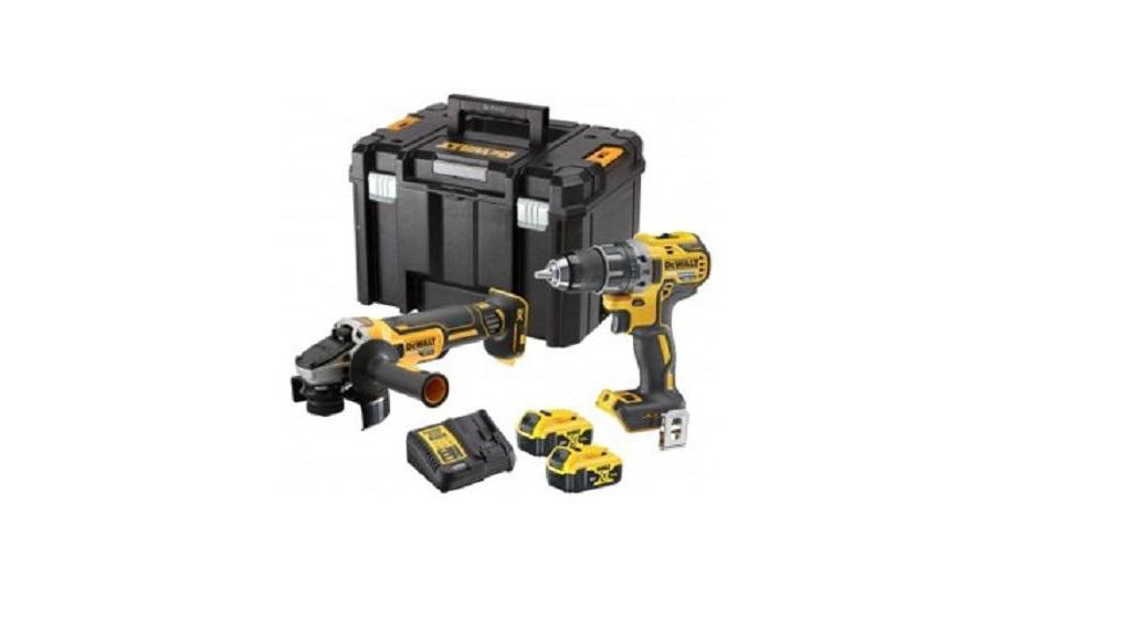 Cordless Power Tool Kit, Drilling and Grinding, Keyless, 1.5 ... 13mm, Rechargeable