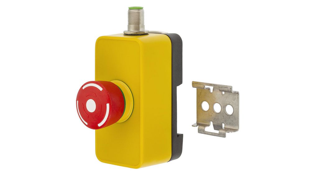 Emergency Stop Switch IP65 8-Pin M12 Plug Smart Box