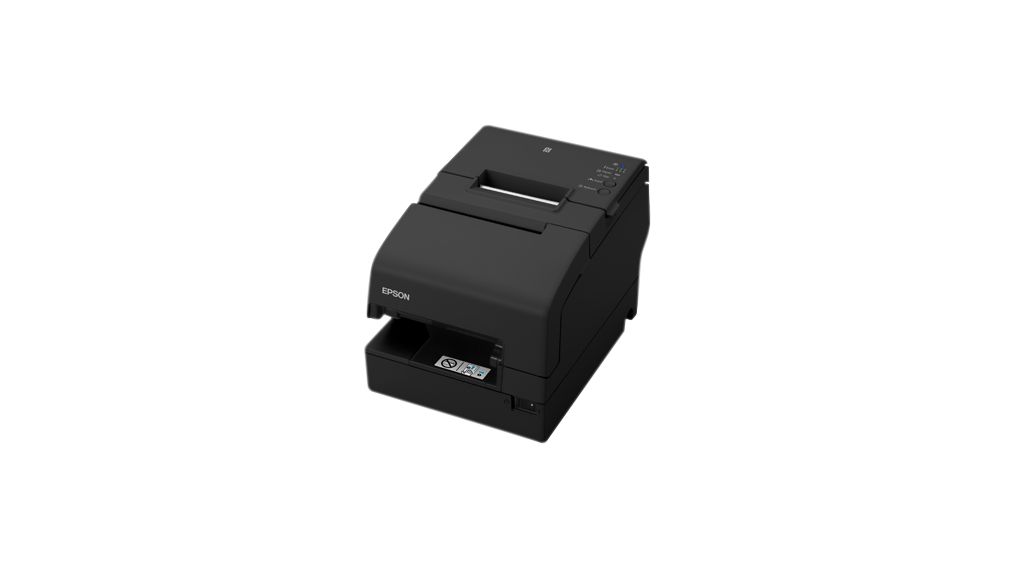 Receipt and Authorisation Slip Printer, TM-H6000V, Lämpö / Pistematriisi, 180 dpi, 350mm/s, Musta