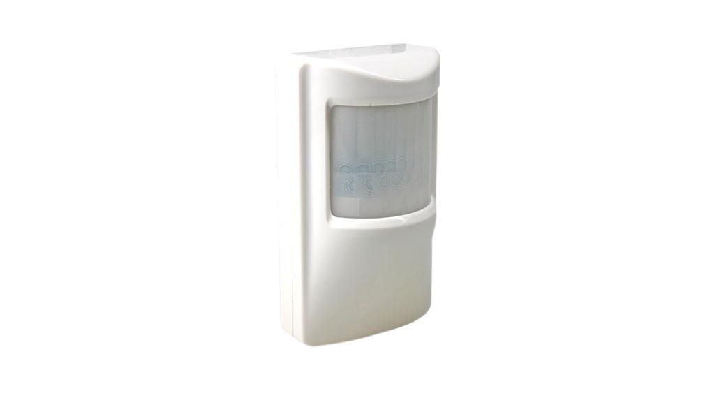 Motion Detector with LED Indicator, 12m, 160 °, White