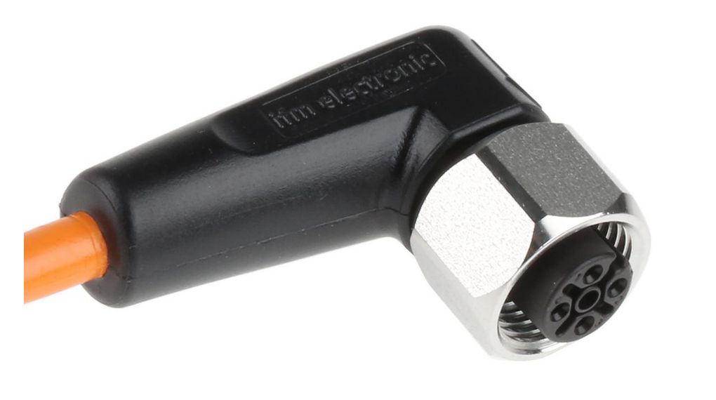 ifm electronic Female 4 way M12 to Unterminated Sensor Actuator Cable, 10m Geleiders