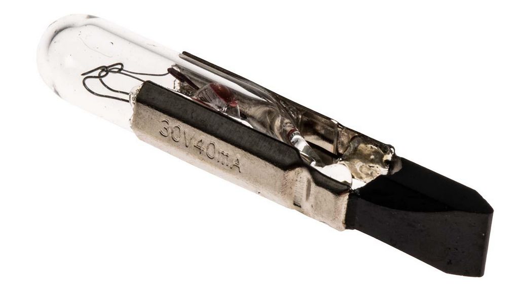 Telephone Slide Indicator Light, Clear, 30 V, 40 mA, 6000h