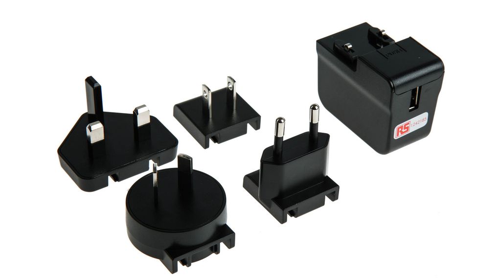 7.5W Plug-In AC/DC Adapter 5V dc Output, 1.5A Output