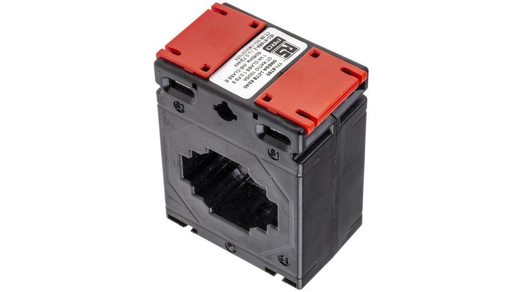 Base Mounted Current Transformer, 100A Input, 100:5, 5 A Output, 40 x 11mm Bore
