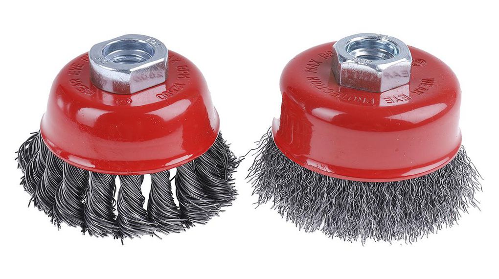 Cup Abrasive Brush, 75mm Diameter