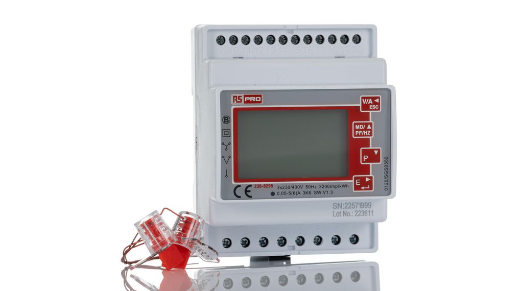 1, 3 Phase LCD Backlit Energy MeterEnergy Meter