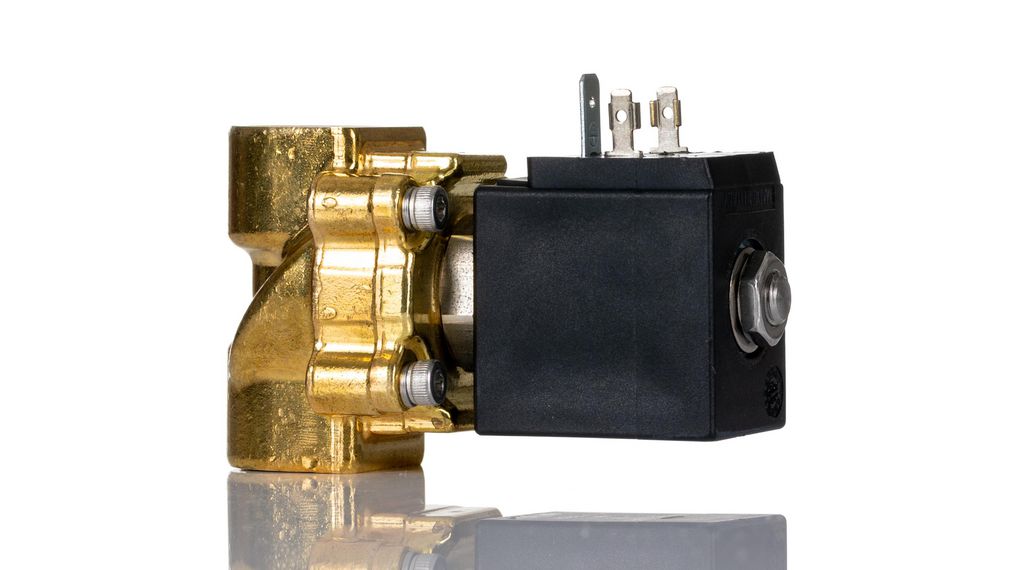 Solenoid Valve, 2 port(s) , NC, 24 V, 1/2in
