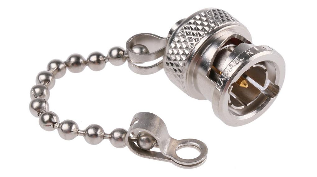 Radiall, BNC R14 Short Circuit Cap Male Cord Included