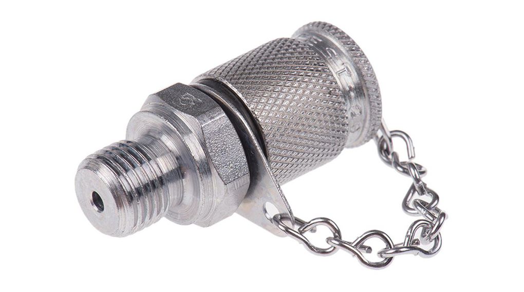 Stauff Hydraulic Test Point G 1/4 Male, SMK 20 R 1/4 VB