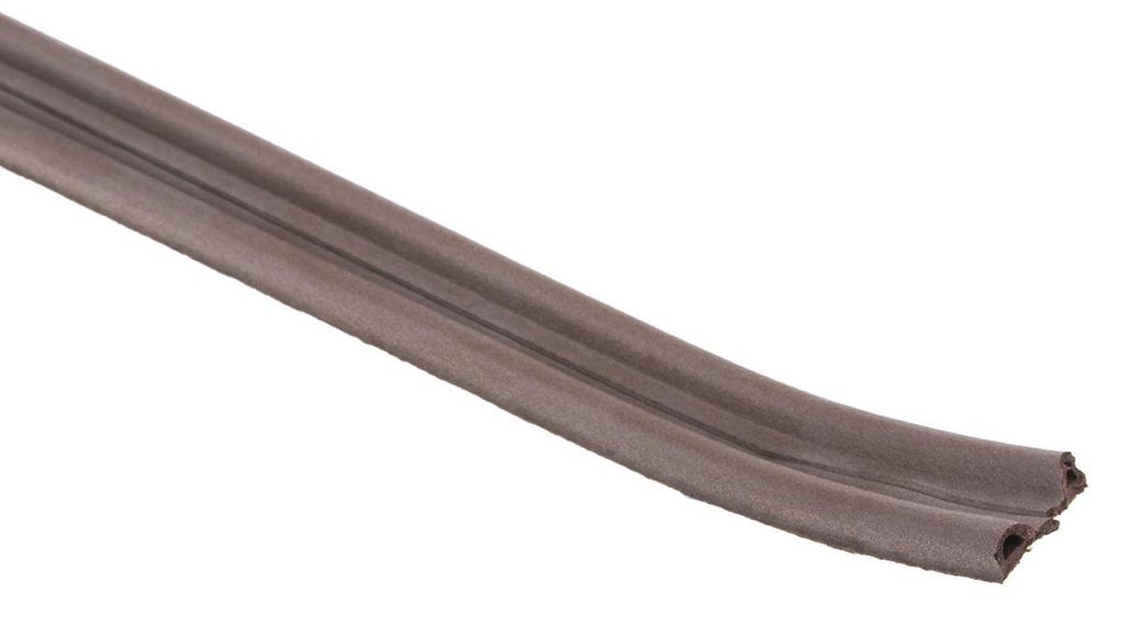 Brown EPDM Edging Strip, 10m