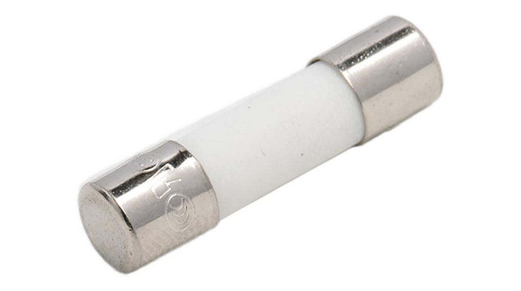 1A T Ceramic Cartridge Fuse, 5 x 20mm, Pack of 10 pieces