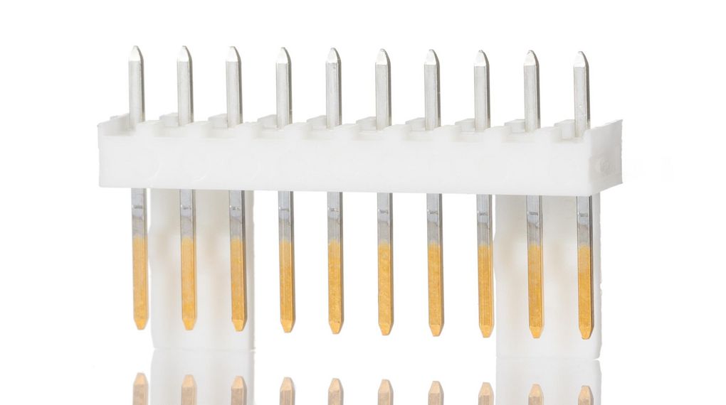 PCB Header, Male, 4A, 500V, Contacts - 10, Pack of 5 pieces