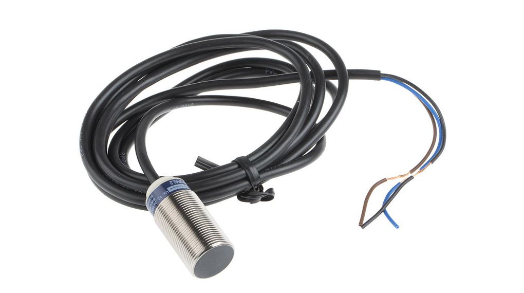 Object Sensor Threaded XS118B3PAL2 | Telemecanique Sensors Inductive Threaded Barrel Proximity ...