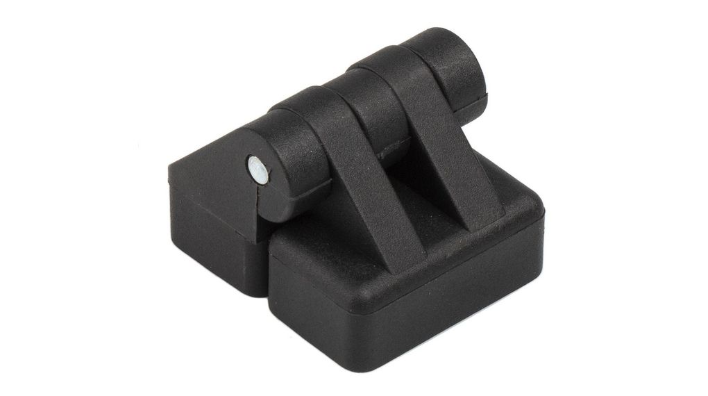 Nylon Butt Hinge, Screw Fixing, 30mm x 30mm x 25mm