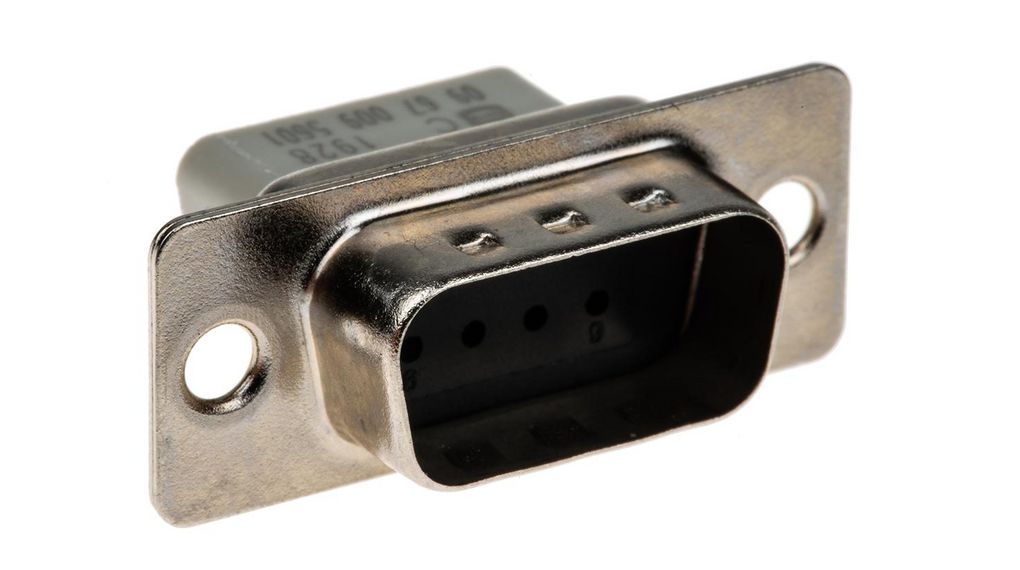 09670095601 | HARTING 9 Way Cable Mount D-sub Connector Plug, Stecker ...