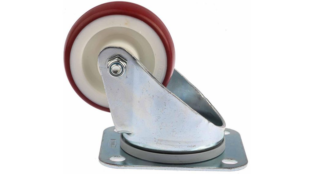 Tente Swivel Castor Wheel, 150kg Capacity, 80mm Wheel
