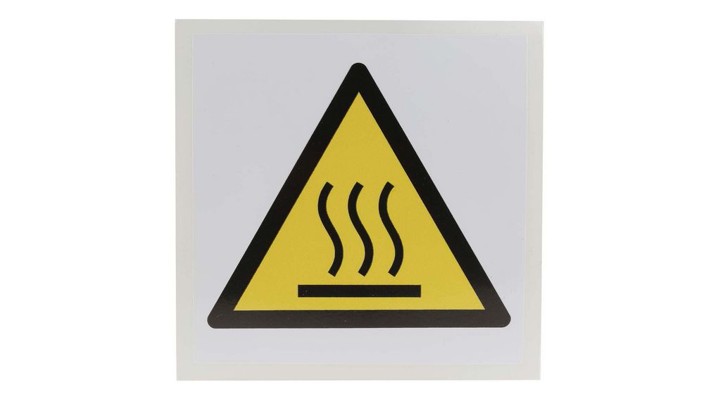 Self-Adhesive General Hazard Hazard Warning Sign